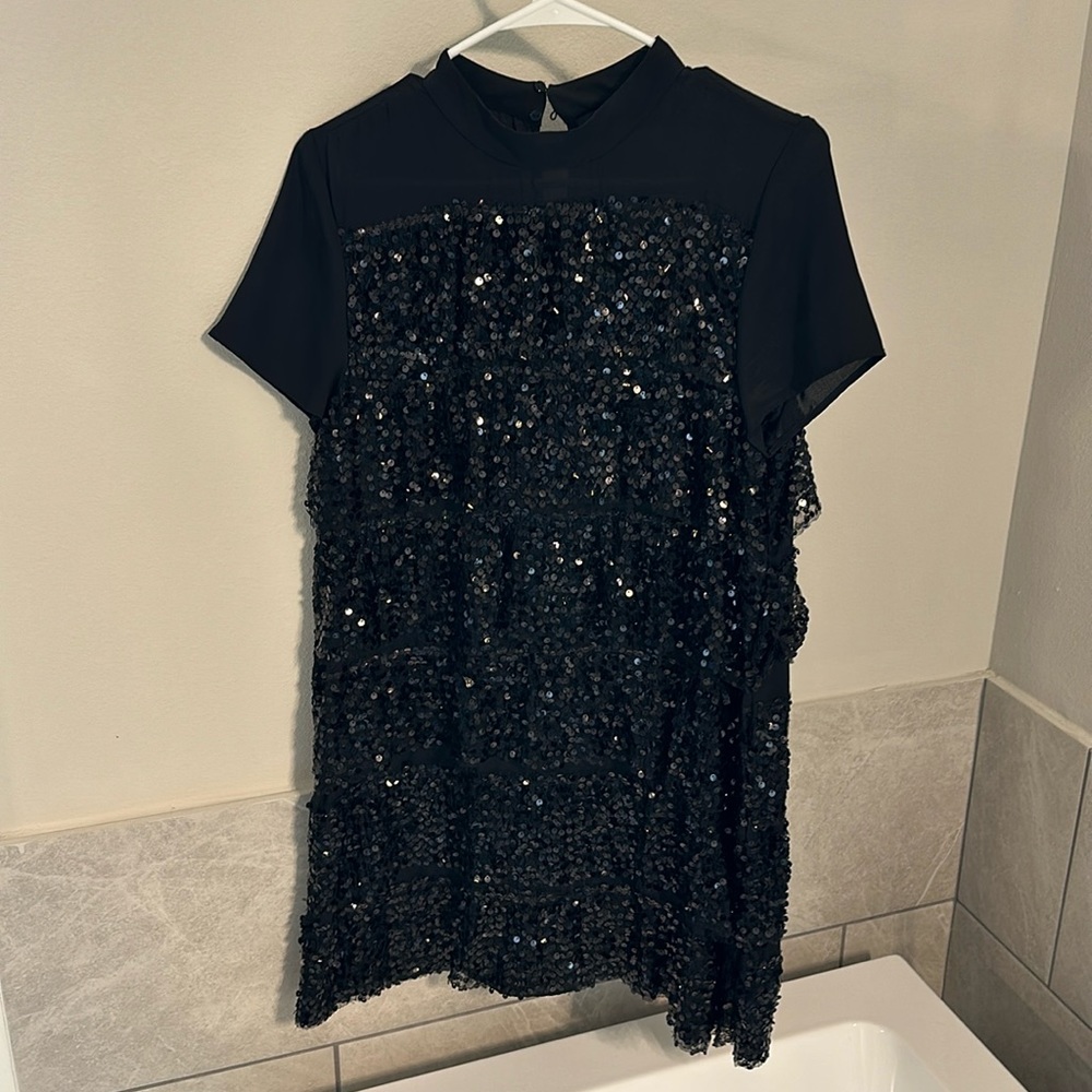 Sparkly Black Zara Dress